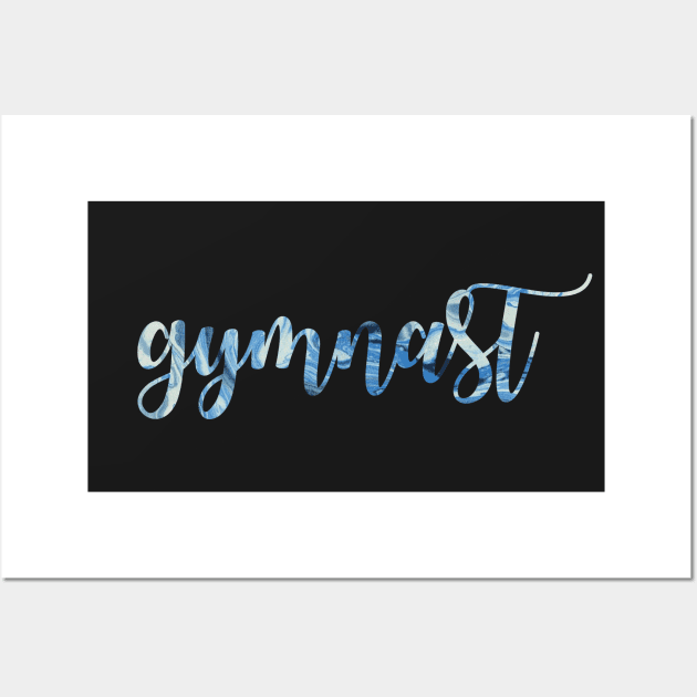 Gymnast Wall Art by sportartbubble